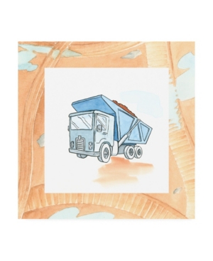 Trademark Global Charles Swinford Charlies Dump Truck Childrens Art Canvas Art In Multi