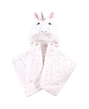 Hudson Baby Hooded Plush Blanket One Size