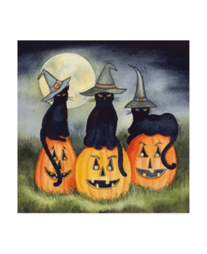 Trademark Global Kathleen Parr Mckenna Haunting Halloween Night Ii No Border Canvas Art In Multi