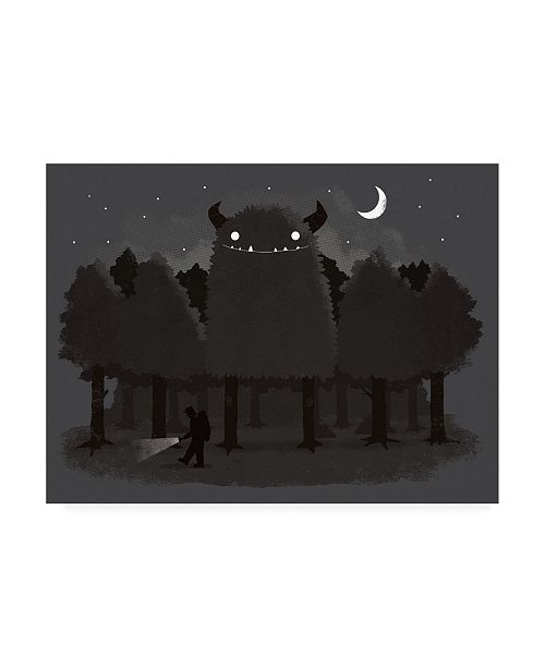 Trademark Global Michael Buxto Monster Hunting Canvas Art 36 5