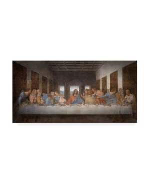 Trademark Global Leonardo Da Vinci The Last Supper Da Vinci Canvas Art In Multi