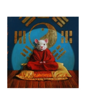 Shop Trademark Global Lucia Hefferna Inner Peace Mouse Canvas Art In Multi