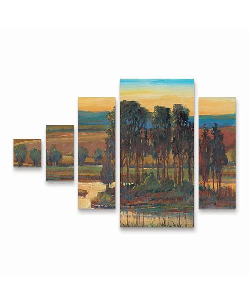 Trademark Global Tim Otoole Open Inlet Ii Multi Panel Art Set