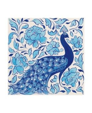 Miranda Thomas Peacock Garden Iv Canvas Art - 15