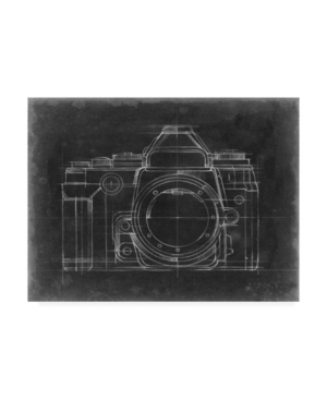 Trademark Global Ethan Harper Camera Blueprints Iv Canvas Art In Multi