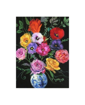 Trademark Global Julie Joy Floral Canvas Art In Multi