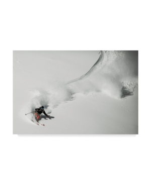 Trademark Global Benjamin Trevillot Swing Ski Canvas Art In Multi