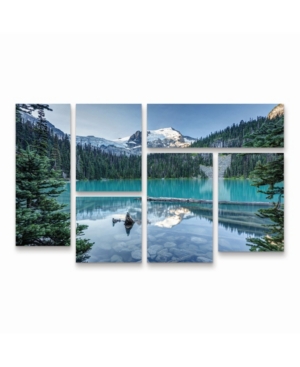 Trademark Global Pierre Leclerc Natural Beautiful British Columbia Multi Panel Art Set 6 Piece In Multi