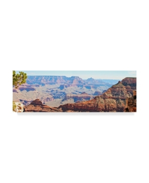 Trademark Global Sylvia Coomes Grand Canyon Panorama Ii Canvas Art In Multi
