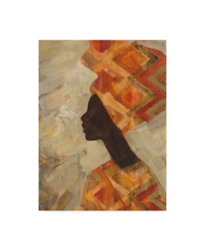 Trademark Global Albena Hristova African Beauty Ii Canvas Art In Multi