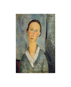 Trademark Global Amedeo Modigliani Girl In A Sailors Blouse, 1918 Canvas Art In Multi