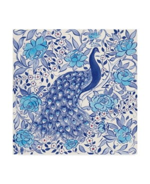 Miranda Thomas Peacock Garden Iii Canvas Art - 15
