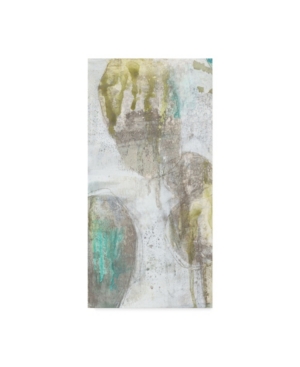 Trademark Global Jennifer Goldberger Citron And Teal Orbs I Canvas Art In Multi