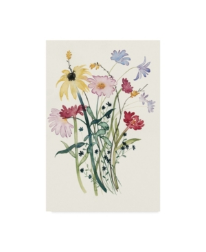 Shop Trademark Global Grace Popp Wildflower Watercolor I Canvas Art In Multi