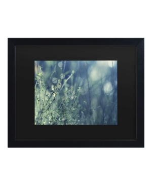 Trademark Global Beata Czyzowska Young Blues In The Morning Matted Framed Art In Multi