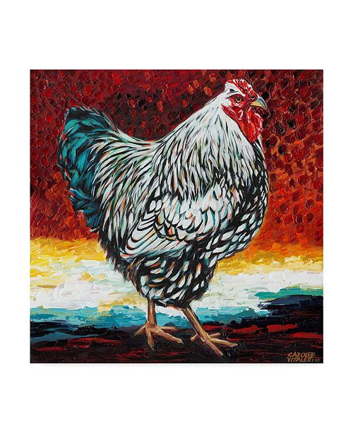 Trademark Global Carolee Vitaletti Fancy Chicken I Canvas Art 15