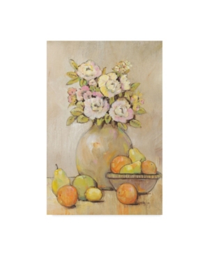 Trademark Global Tim Otoole Still Life Study Flowers And Fruit Ii Canvas Art In Multi