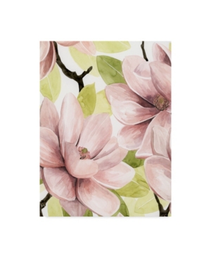 Trademark Global Grace Popp Blush Magnolia I Canvas Art In Multi