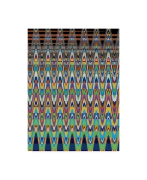 Trademark Global American School Verticle Carpet Abstract 10 Canvas Art In Multi