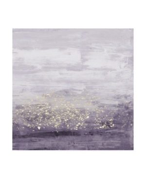 Trademark Global Jennifer Goldberger Amethyst Glitter I Canvas Art In Multi