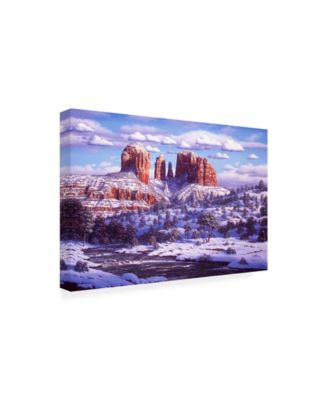 Trademark Global R W Hedge The Spirit of Red Rocks Canvas Art - 36.5" x 48"
