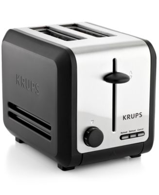 Krups KH742D50 Definitive Series Stainless Steel 2 Slice Toaster ...