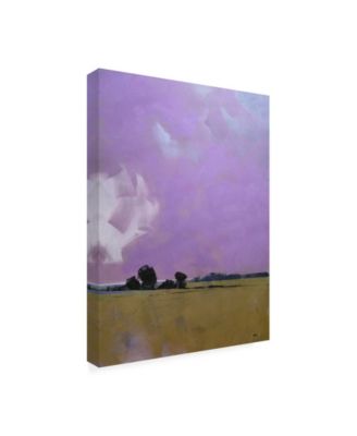 Trademark Global Paul Baile Over the Fields to the Distant Sea Canvas Art - 15.5" x 21"