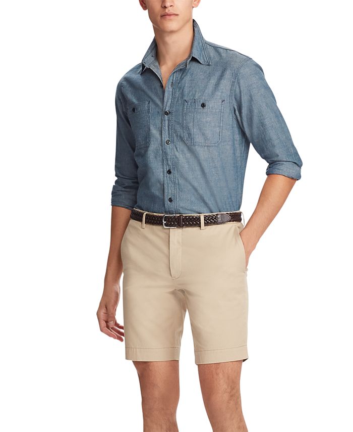 Polo Ralph Lauren Men's Braided Vachetta Leather Belt Macy's