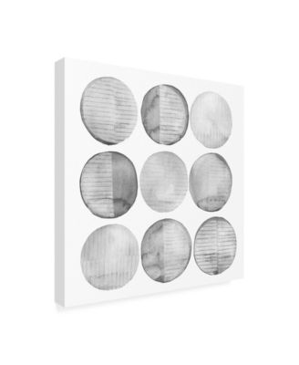 Trademark Global Grace Popp Soft Circles I Canvas Art - 15" x 20"
