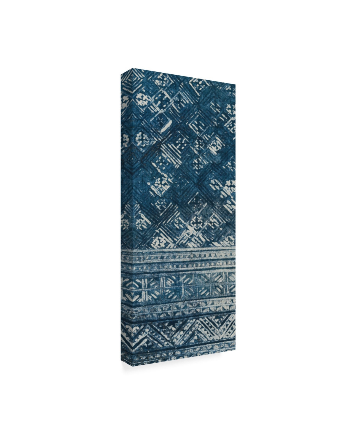 Wild Apple Portfolio Indochina Batik I Crop Canvas Art -