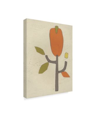 Trademark Global June Erica Vess Simple Stems I Canvas Art - 20" x 25"