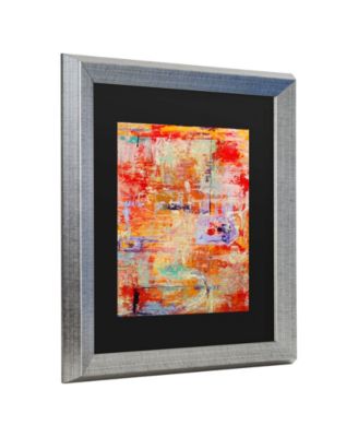 Pat Saunders-White Odessy Matted Framed Art - 27" x 33"