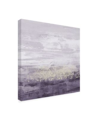 Jennifer Goldberger Amethyst Glitter II Canvas Art - 15" x 20"