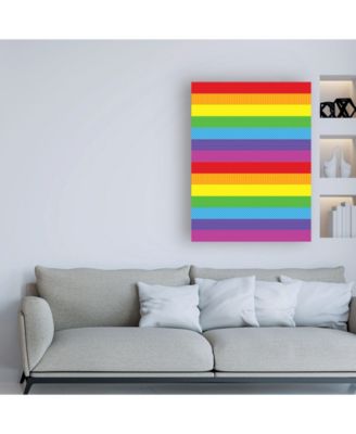 Trademark Global Holli Conger St Patty's pattern 4 Canvas Art - 27" x 33.5"