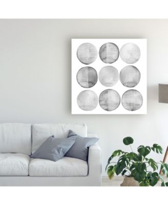 Trademark Global Grace Popp Soft Circles I Canvas Art - 15" x 20"