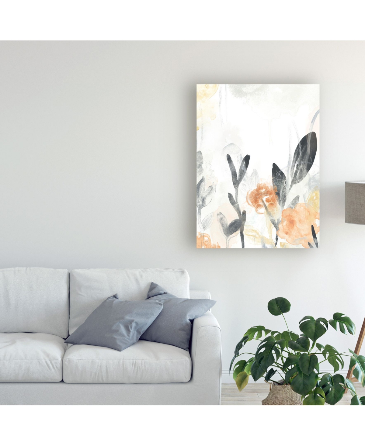 June Erica Vess Garden Flow Ii Canvas Art -