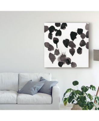 Trademark Global June Erica Vess Monochrome Gestures II Canvas Art - 20" x 25"