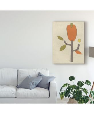 Trademark Global June Erica Vess Simple Stems I Canvas Art - 20" x 25"