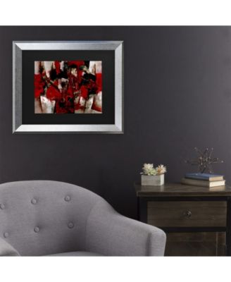 Masters Fine Art Abstract IV Matted Framed Art - 27" x 33"