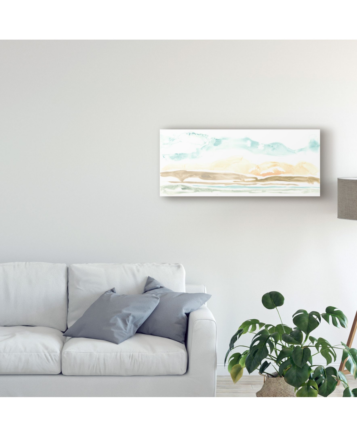 June Erica Vess Daybreak at Sea I Canvas Art -