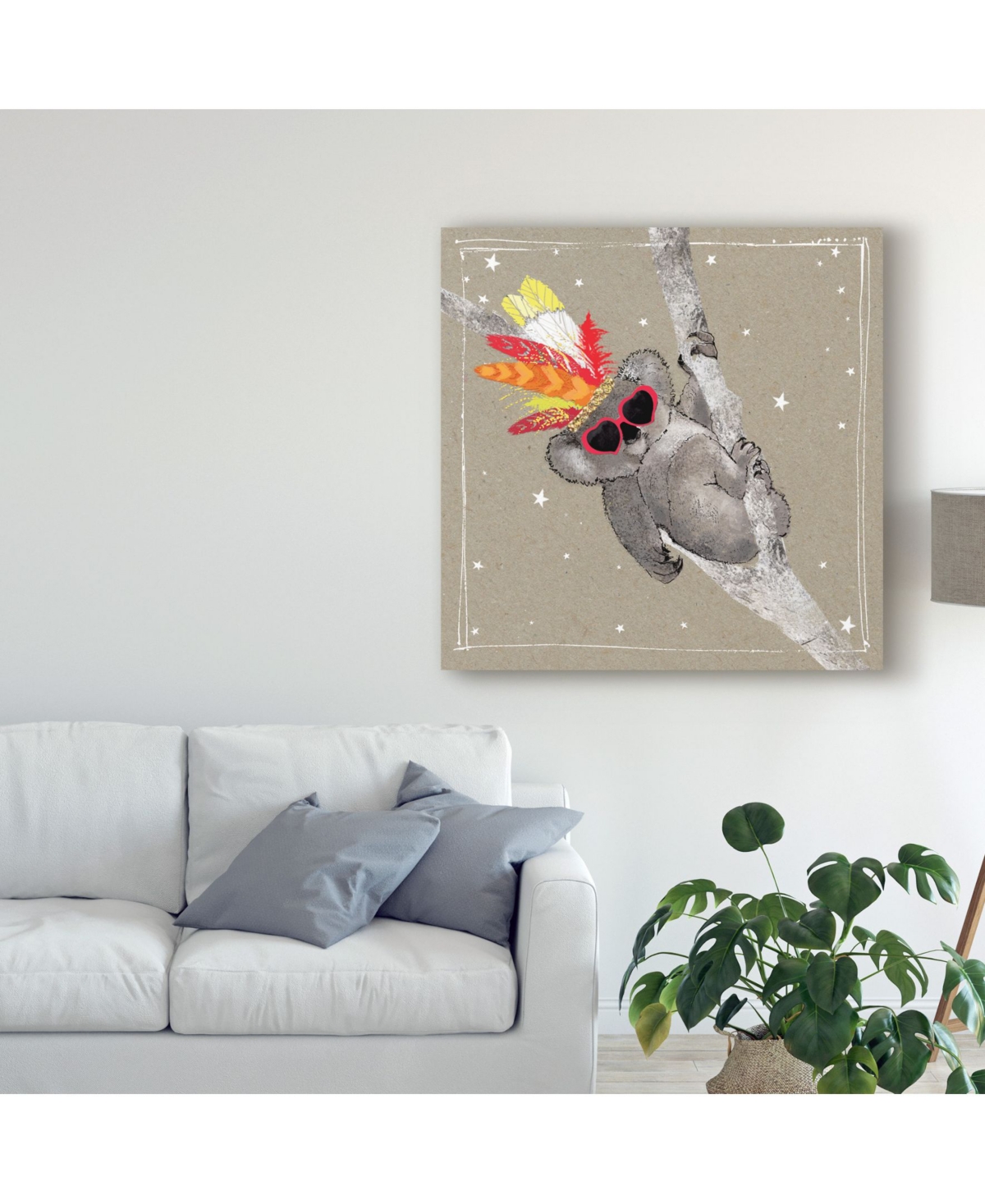 Hammond Gower Fancy Pants Zoo Ix Canvas Art -