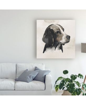 Grace Popp Inked Dogs II Canvas Art - 15" x 20"