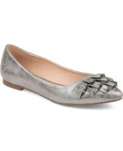 Silver Ballet Flats Macy s