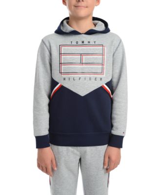 tommy hilfiger big logo hoodie