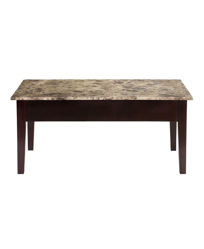 Dorel Living Orlando Faux Marble Lift Top Coffee Table Macy's