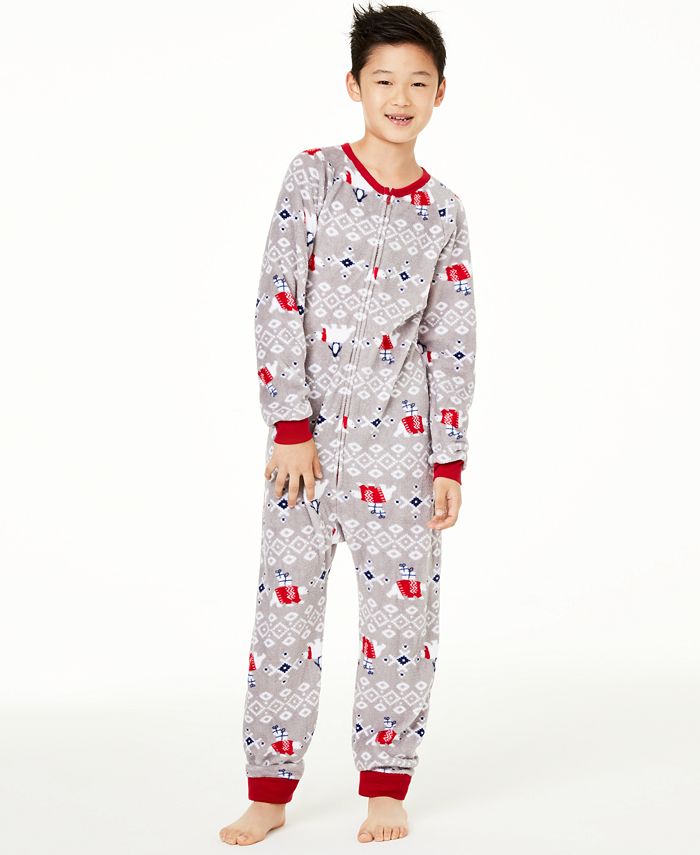 Family Pajamas Matching Kids Polar Bear Pajamas, Created For Macy's - Macy's