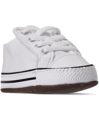 converse crib shoes white