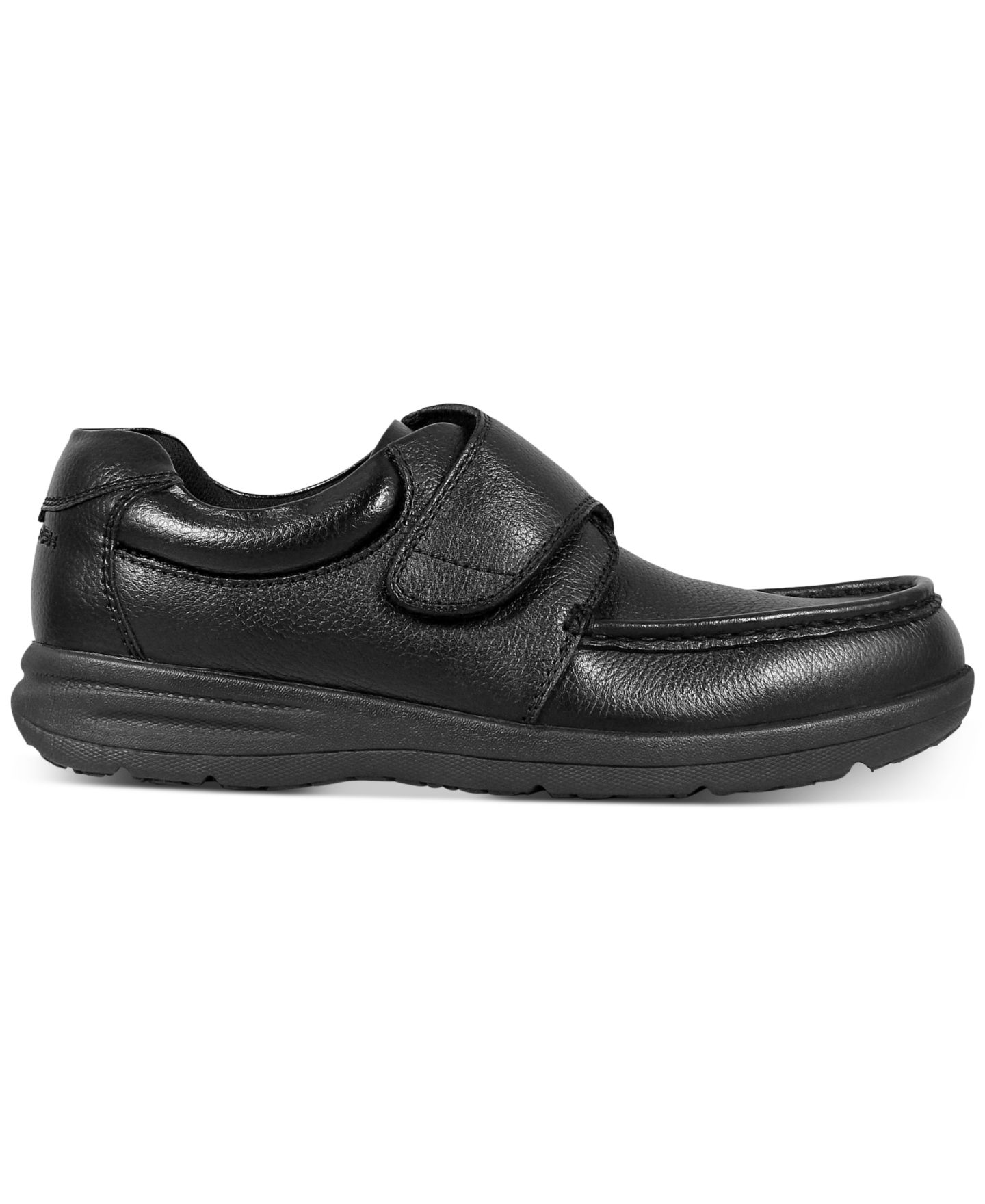 Мужские туфли Nunn Bush Cam-Strap Moc-Toe Lightweight, цвет: Чёрный — фото 2