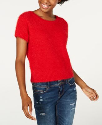 Freshman Juniors' Fuzzy Sweater 