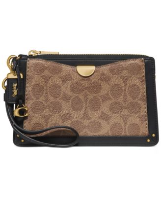 coach signature dreamer wristlet